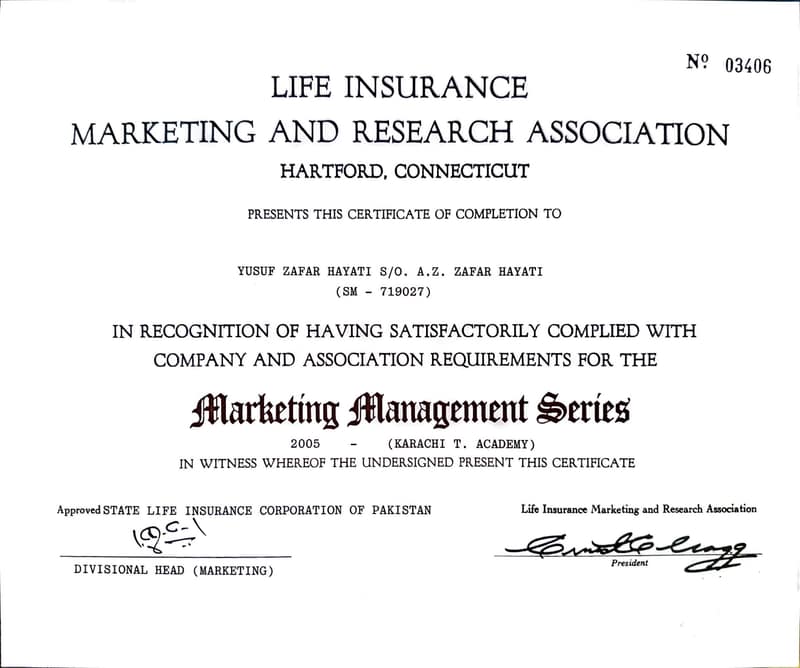 LIMRA — Marketing Management Series